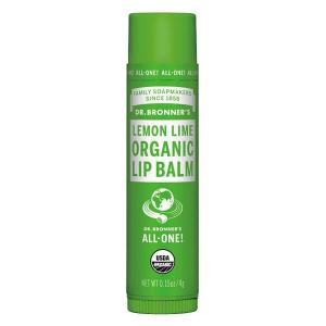 ドクターブロナー オーガニックリップバーム レモンライム 4g ネイチャーズウェイ