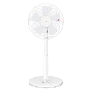 山善 ACリビング扇風機 30cm YLT-AG303-W メカ式 左右首振り 風量3段階 切タイマー