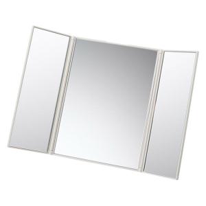 無印良品 スチロール折りたたみ３面鏡 １５３×１２２×１２ｍｍ