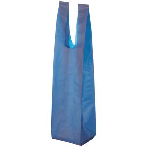 瓶 ボトル用レジ袋 ネイビー ワイン1本用 IRL-WNNV 1袋伊藤忠リーテイルリンク