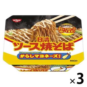 日清食品 日清ソース焼そばカップ からしマヨネーズ付き