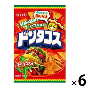 湖池屋 ドンタコスチリタコス味 6袋 スナック菓子