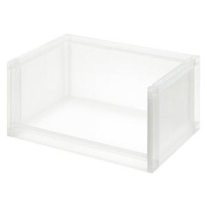 無印良品 ポリプロピレン収納ラック・深型 幅37×奥行26×高さ17.5cm