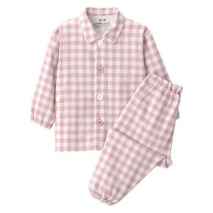 無印良品 脇に縫い目のない 二重ガーゼお着替えパジャマ