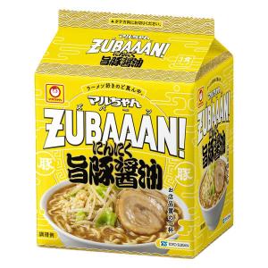 袋麺 マルちゃんZUBAAAN！（ズバーン） にんにく旨豚醤油