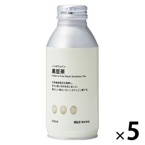 無印良品 ノンカフェイン 黒豆茶 370ml 5本 良品計画