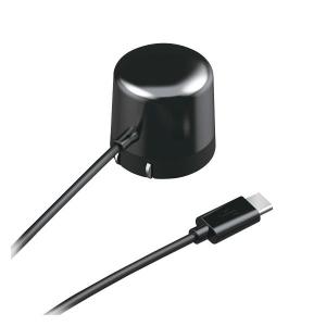 エレコム AC充電器 USB充電器 Type-C 7.5W ケーブル一体型 ブラック EC-AC06BK 1個