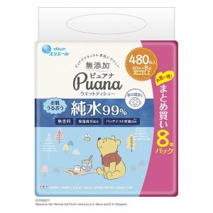 ウェットティッシュ エリエール Puana（ピュアナ）ウェットティシュー