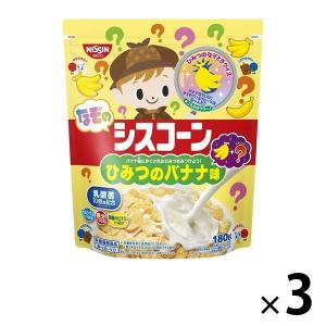 なぞのシスコーン ひみつのバナナ味 3個 日清シスコ