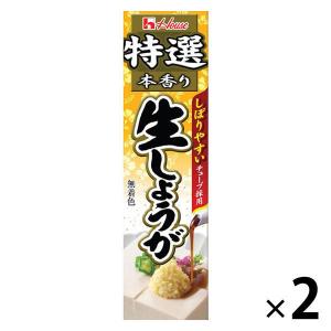 ハウス食品 特選本香り 生しょうが 無着色 40g 1セット（2個）