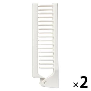 無印良品 ポリプロピレン折りたたみヘアブラシ 2個 82202847