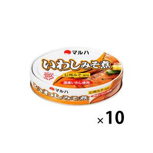 マルハニチロ マルハ いわしみそ煮 100g 10個