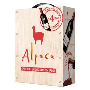 ワイン アルパカ カベルネ メルロー サンタ ヘレナ アサヒビール 3L BIB 1本