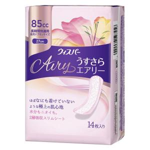 ウィスパー うすさらエアリー 吸水ナプキン ナプキン型尿ケアパッド安心の中量用 85cc 27cm 1個P&G 尿漏れ