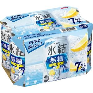 チューハイ 氷結 無糖 レモン Alc.7% 350ml×6本 レモンサワー