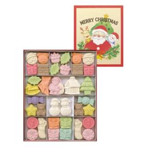 ハッピークリスマス一段 1箱 三越伊勢丹 クリスマス 紙袋付 手土産ギフト ギフト
