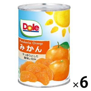 ドール みかん 缶425g 6個