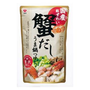 盛田 国産紅ずわい蟹だしうま鍋つゆ 750g×3個 国産 750g