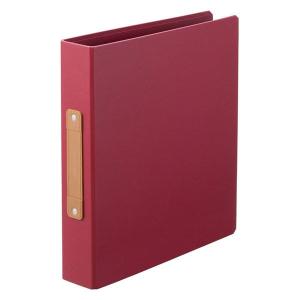 トトノエ リングファイル A4 2穴 レッド TFR0258-R