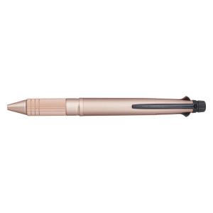 ジェットストリーム4＆1メタル 多機能ペン 0.5mm ピンクゴールド 4色+シャープ MSXE5200A5.74 三菱鉛筆uni