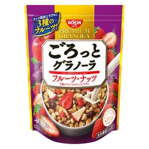 日清シスコ ごろっとグラノーラ フルーツ ナッツ 400g 1袋 グラノーラ シリアル