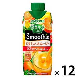 カゴメ 野菜生活100 Smoothie ビタミンスムージー 黄桃＆バレンシアオレンジMix 330ml 1箱