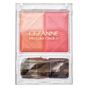 CEZANNE（セザンヌ）ミックスカラーチークN 02（ピュアコーラル）