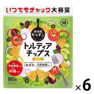湖池屋 いつでもチャックトルティアチップス 塩味 6袋 トルティーヤ スナック