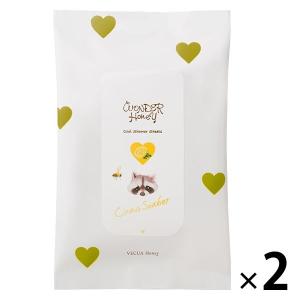 VECUA Honeyワンダーハニー 素肌すっきりクールシャワーシート シトラスソルベ 10枚×2個