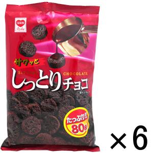 リスカ しっとりチョコ 80g 1セット(6袋)の商品画像