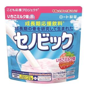 正規販売店 セノビック 成長期応援飲料 いちごミルク味 1袋 ロート製薬