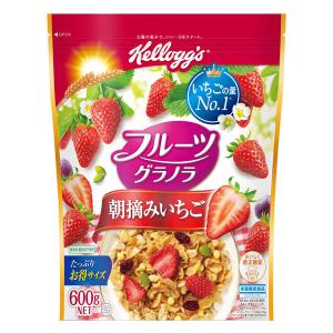 ケロッグ フルーツグラノラ 朝摘みいちご　徳用袋 600g　1袋　シリアル