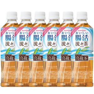 機能性表示食品 サントリーフーズ おいしい腸活 流々茶（るるちゃ）500ml 1セット（6本）