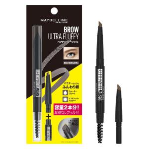 メイベリン ファッションブロウ パウダーインペンシル N レフィル付きセット BR-2（自然な茶色）