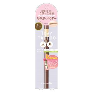 1DAY TATTOO Kパレット ラスティングツーウェイアイブロウリキッドWPa01 クオレ