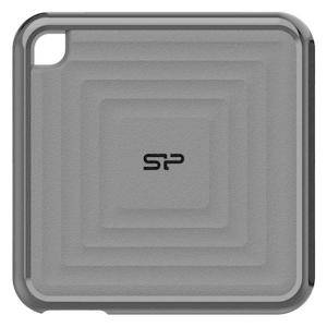 外付けSSD 480GB シリコンパワー 小型 耐衝撃 USB3.2 Gen2 Type-C SP480GBPSDPC60CK 1台