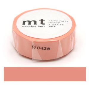 カモ井加工紙 マスキングテープ mt サーモンピンク 幅15mm 1巻 MT01P188R