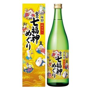 月桂冠 純金箔入 金の七福神めぐり 720ml 1本