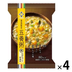 養命酒製造 五養粥 黄 かぼちゃ入り和風味 1セット（4個）