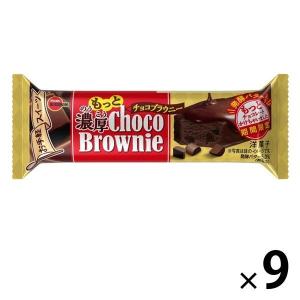 もっと濃厚チョコブラウニー 9個 ブルボン チョコレート