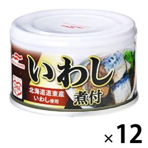 【アウトレット】マルハニチロ いわし煮付＜北海道道東産いわし使用＞ 150g 1セット（12缶）　缶詰　イワシ　いわし缶　鰯　魚介缶詰　素材缶