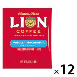 Heritage Japan ライオンドリップコーヒー バニラマカダミア 1箱