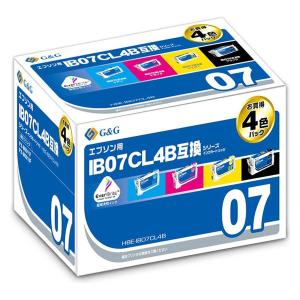 エプソン 互換インク HBE-IB07CL4B 1パック 1個