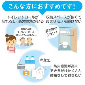 トイレットペーパー シングル 3倍長持ち 6ロ...の詳細画像5