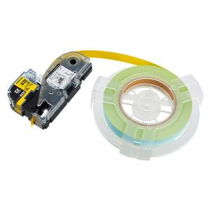 テプラ TEPRA PROテープ ロングタイプ 45m巻 幅18mm 黄ラベル（黒文字） SC18Y-EXR 1個