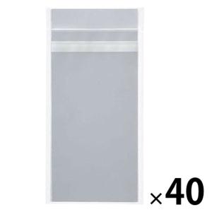 カクケイ クリアー封筒フタ付 長3 N3-20 2パック