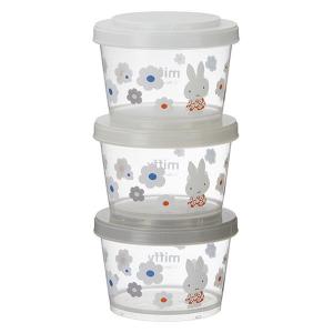 スケーター 薄肉 保存容器 240ml 3個セット ミッフィー