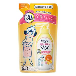 Biore u 角層まで浸透するうるおいミルク フルーツの香り 詰め替え 250ml 花王