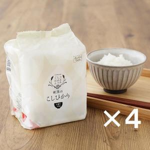 新潟のコシヒカリ うまみしっかりごはん 小盛り 4袋パックご飯 オリジナル