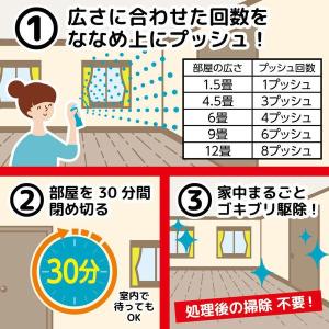 ゴキブリ ムエンダー 40プッシュ 家中まるご...の詳細画像3